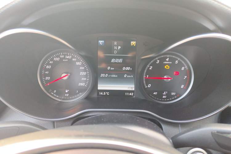 Used Mercedes-Benz C-Class 2017 Facelift C 200 Coupe Instrument Cluster