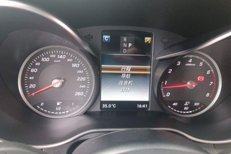 Used Mercedes-Benz C-Class 2017 C 200 4MATIC Coupe Instrument Cluster