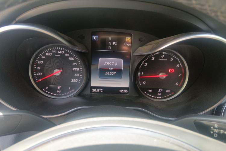 Used Mercedes-Benz C-Class 2017 C 200 L Sport Edition Instrument Cluster