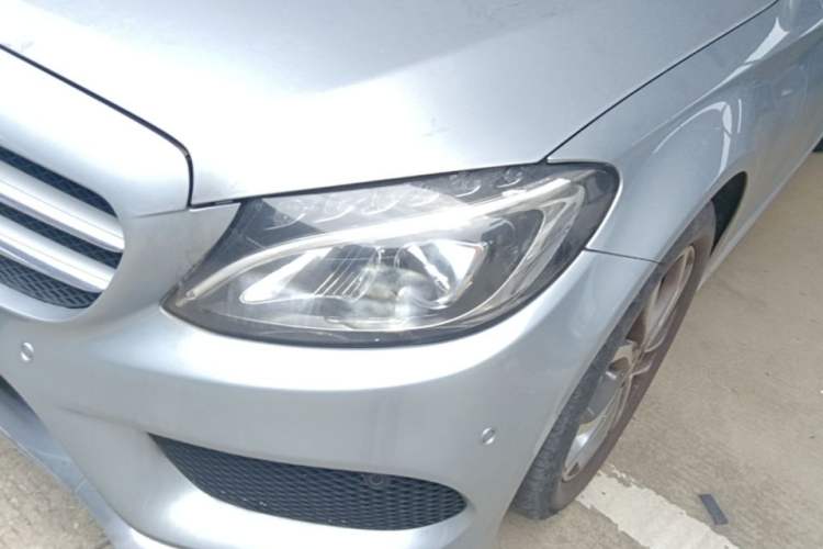 Used Mercedes-Benz C-Class 2017 Restyled C 180 L Fashion Edition Sport Version Left Front Headlight