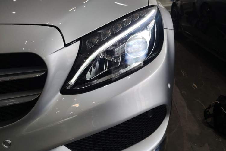 Used Mercedes-Benz C-Class 2017 Restyled C 180 L Fashion Edition Sport Version Left Front Headlight