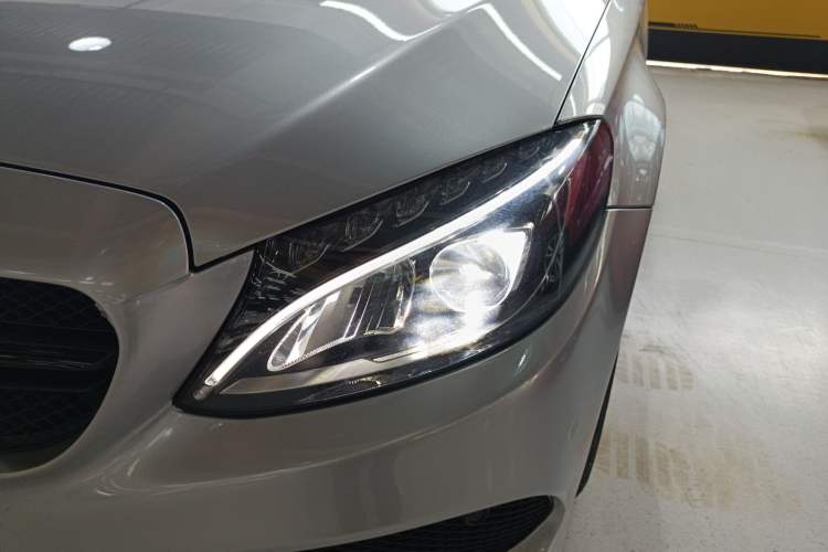 Used Mercedes-Benz C-Class 2017 Facelift C 180 Estate Left Front Headlight