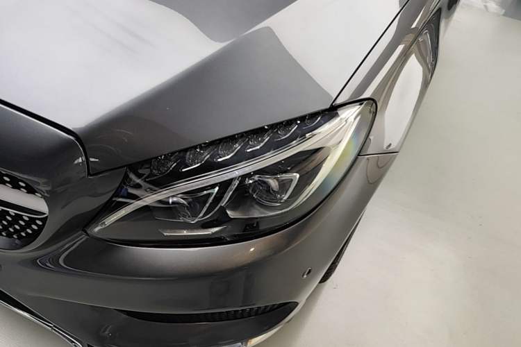 Used Mercedes-Benz C-Class 2017 C 300 Coupe Left Front Headlight