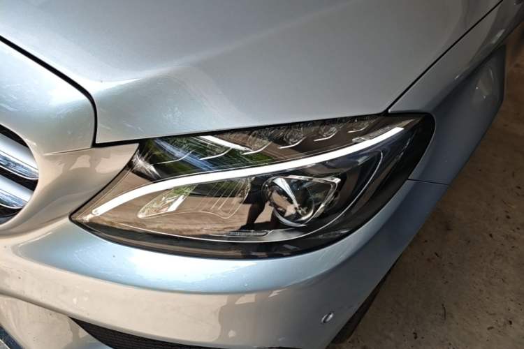Used Mercedes-Benz C-Class 2017 Restyled C 180 L Fashion Edition Sport Version Left Front Headlight
