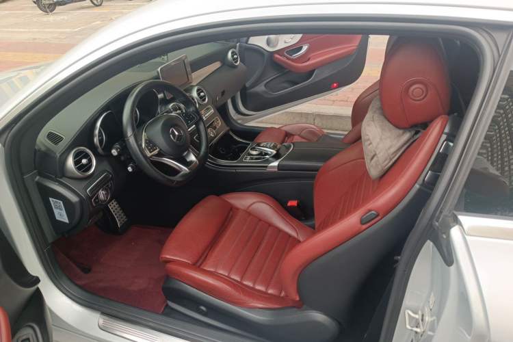 Used Mercedes-Benz C-Class 2017 C 200 4MATIC Coupe Left Front Seat