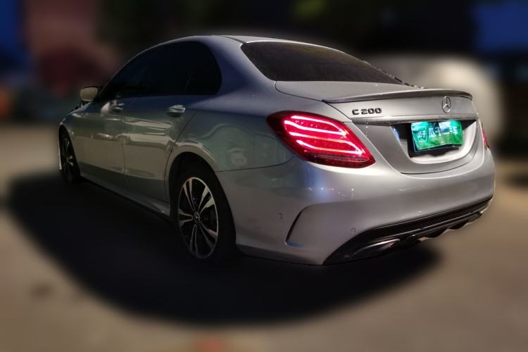 Used Mercedes-Benz C-Class 2017 Facelift C 200 Sport Edition 4MATIC Rear Left 45 Deg