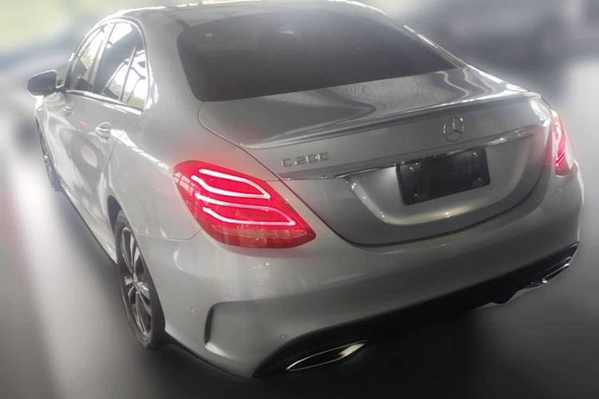 Used Mercedes-Benz C-Class 2017 C 200 Sport Edition Rear Left 45 Deg