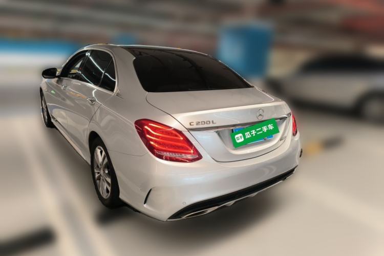 Used Mercedes-Benz C-Class 2017 C 200 L Sport Edition Rear Left 45 Deg