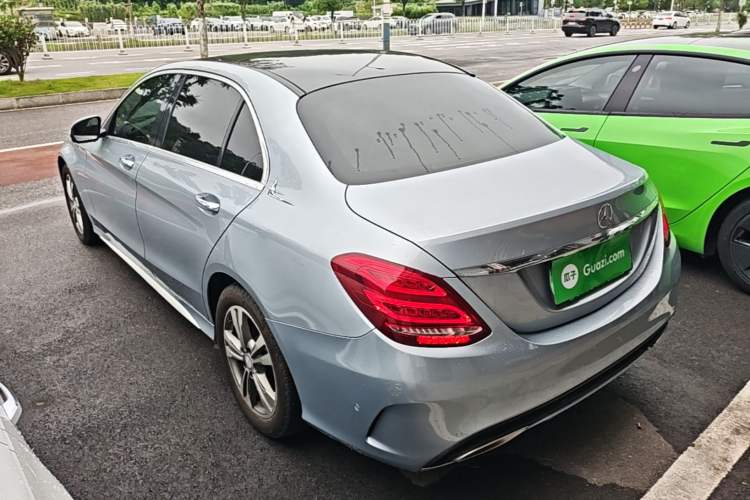 Used Mercedes-Benz C-Class 2017 Facelift C 200 L Sport Edition Rear Left 45 Deg