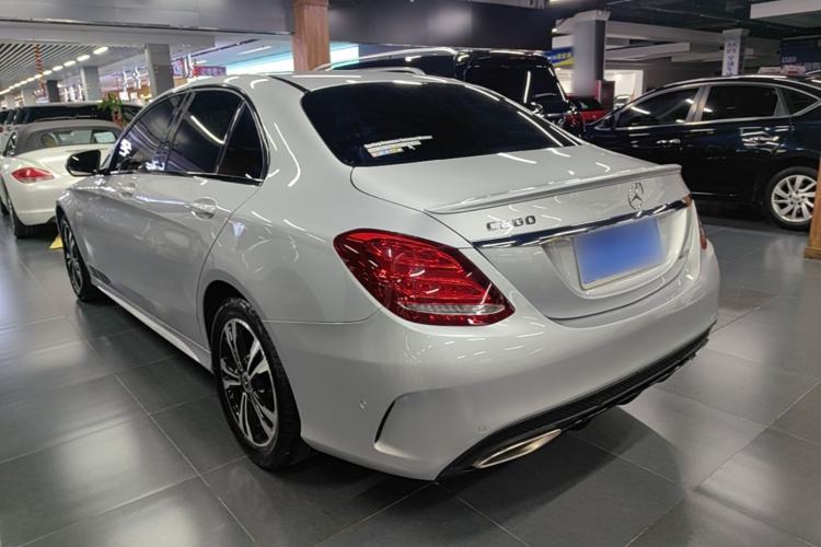 Used Mercedes-Benz C-Class 2017 Restyled C 200 Sport Edition Rear Left 45 Deg