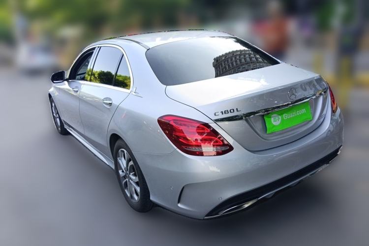 Used Mercedes-Benz C-Class 2017 C 180 L Sport Edition Rear Left 45 Deg