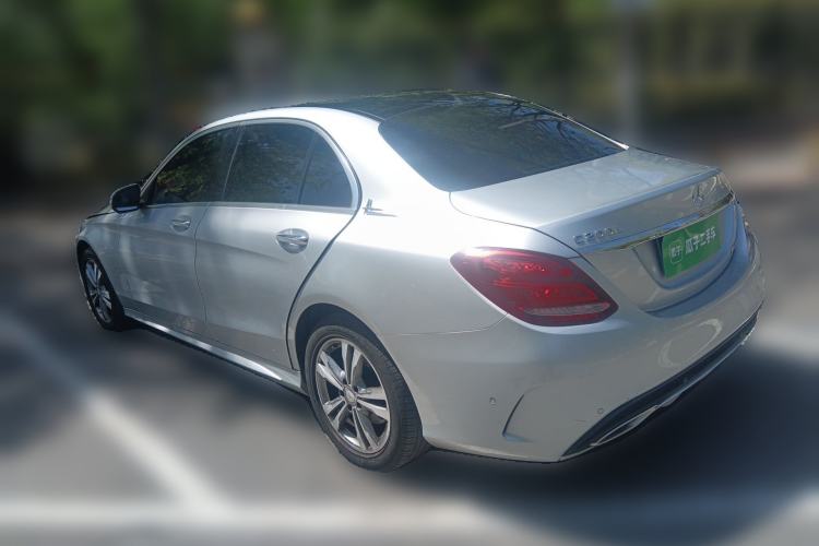 Used Mercedes-Benz C-Class 2017 C 200 L Sport Edition Rear Left 45 Deg