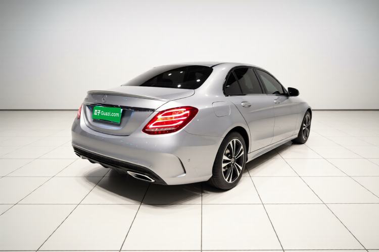 Used Mercedes-Benz C-Class 2017 Facelift C 200 Sport Edition 4MATIC Rear Right 45 Deg