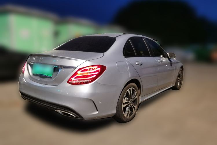Used Mercedes-Benz C-Class 2017 Facelift C 200 Sport Edition 4MATIC Rear Right 45 Deg