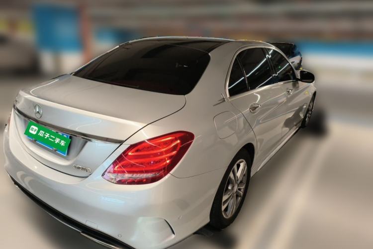 Used Mercedes-Benz C-Class 2017 C 200 L Sport Edition Rear Right 45 Deg