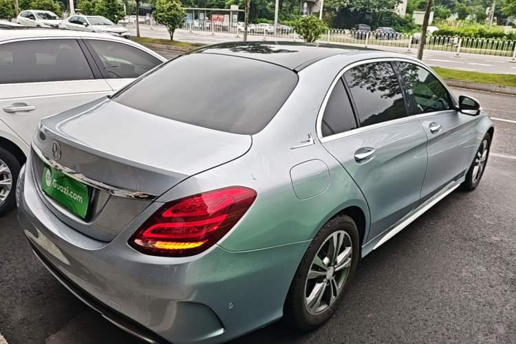 Used Mercedes-Benz C-Class 2017 Facelift C 200 L Sport Edition Rear Right 45 Deg