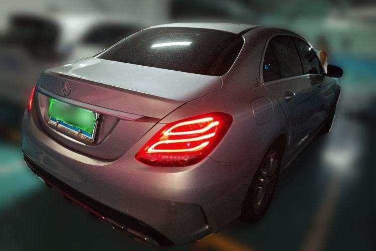 Used Mercedes-Benz C-Class 2017 C 180 L Sport Edition Rear Right 45 Deg