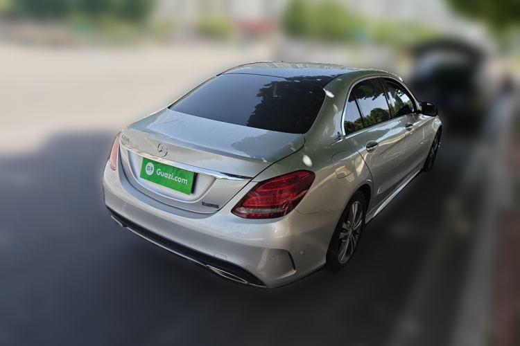 Used Mercedes-Benz C-Class 2017 C 200 L Sport Edition Rear Right 45 Deg
