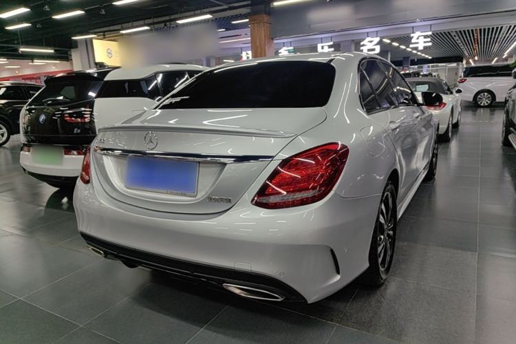 Used Mercedes-Benz C-Class 2017 Restyled C 200 Sport Edition Rear Right 45 Deg