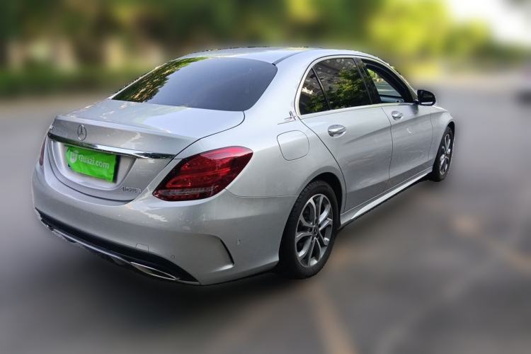 Used Mercedes-Benz C-Class 2017 C 180 L Sport Edition Rear Right 45 Deg