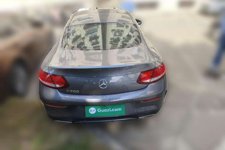 Used Mercedes-Benz C-Class 2017 Facelift C 200 Coupe Rear