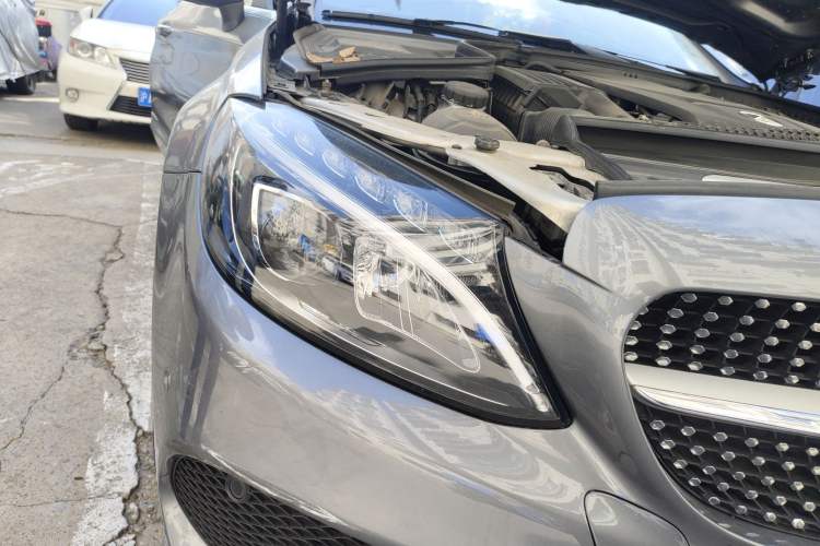 Used Mercedes-Benz C-Class 2017 Facelift C 200 Coupe Right Front Headlight