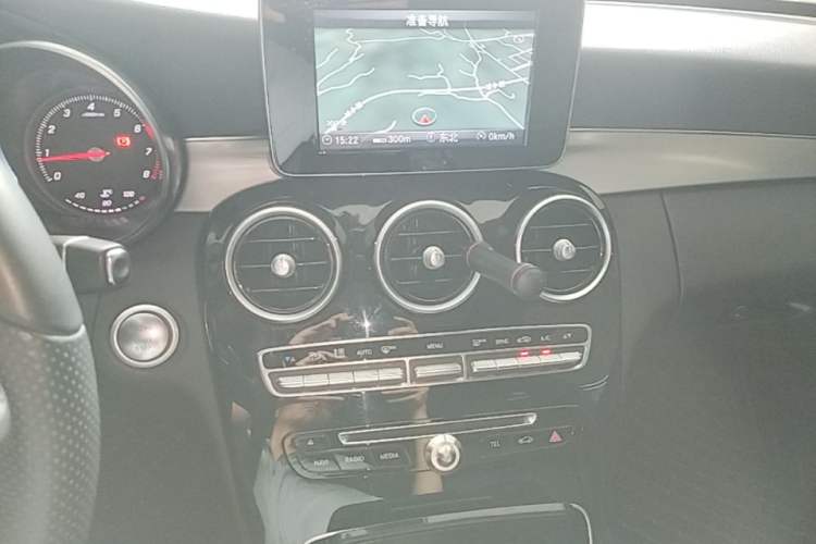 Used Mercedes-Benz C-Class 2017 Restyled C 200 Sport Edition Audio And AC Panel