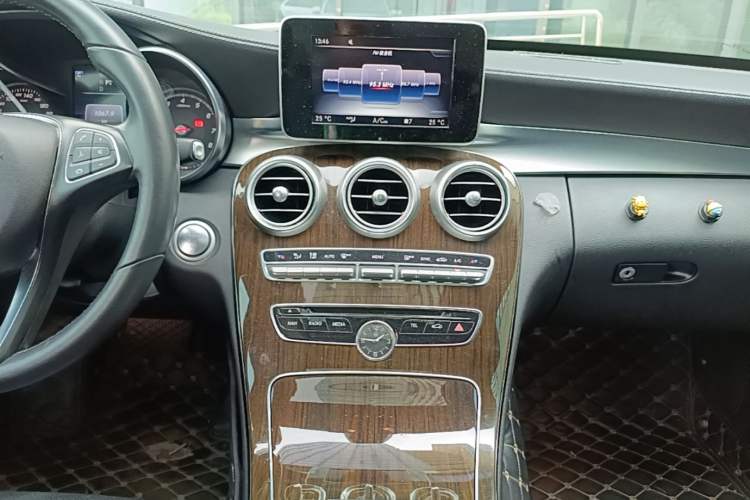 Used Mercedes-Benz C-Class 2017 C 180 L Audio And AC Panel