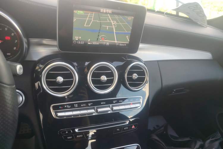 Used Mercedes-Benz C-Class 2017 C 200 Coupe Audio And AC Panel