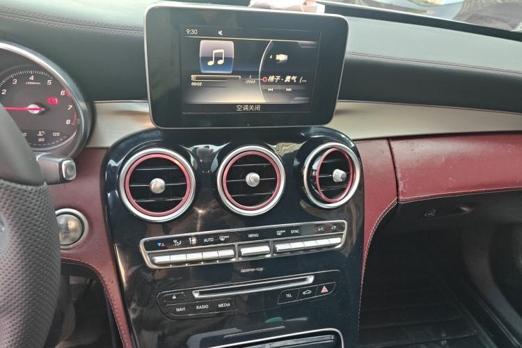 Used Mercedes-Benz C-Class 2017 C 200 Sport Edition Audio And AC Panel