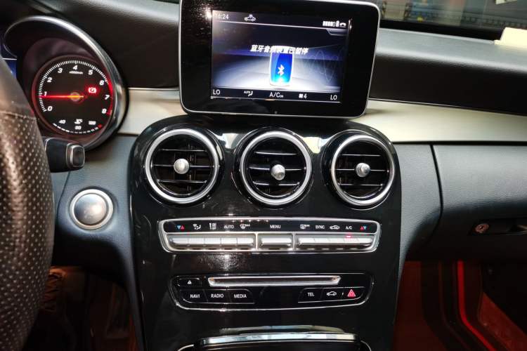 Used Mercedes-Benz C-Class 2017 Restyled C 200 Sport Edition Audio And AC Panel