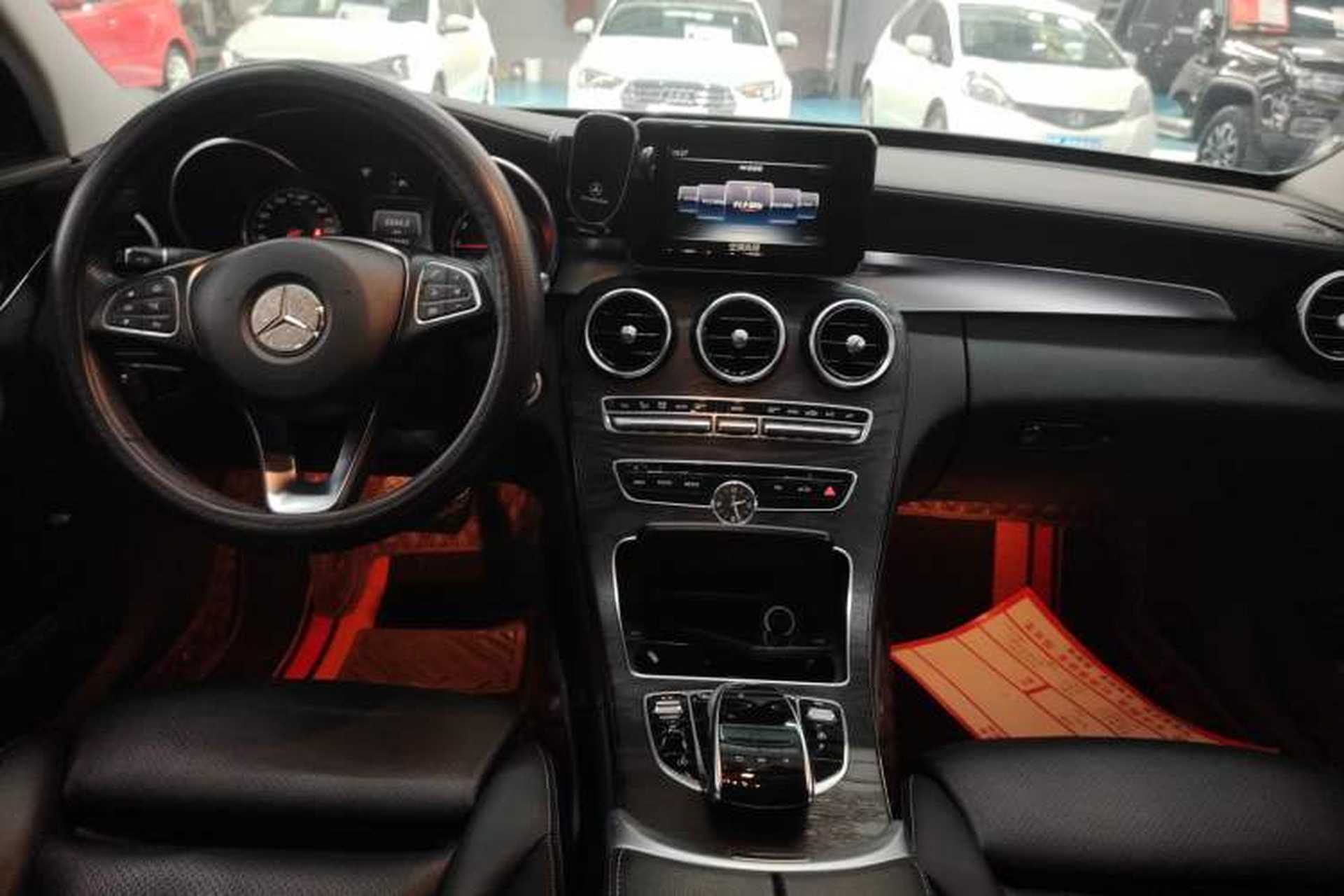 Used Mercedes-Benz C-Class 2017 C 200 L Sport Edition Audio And AC Panel