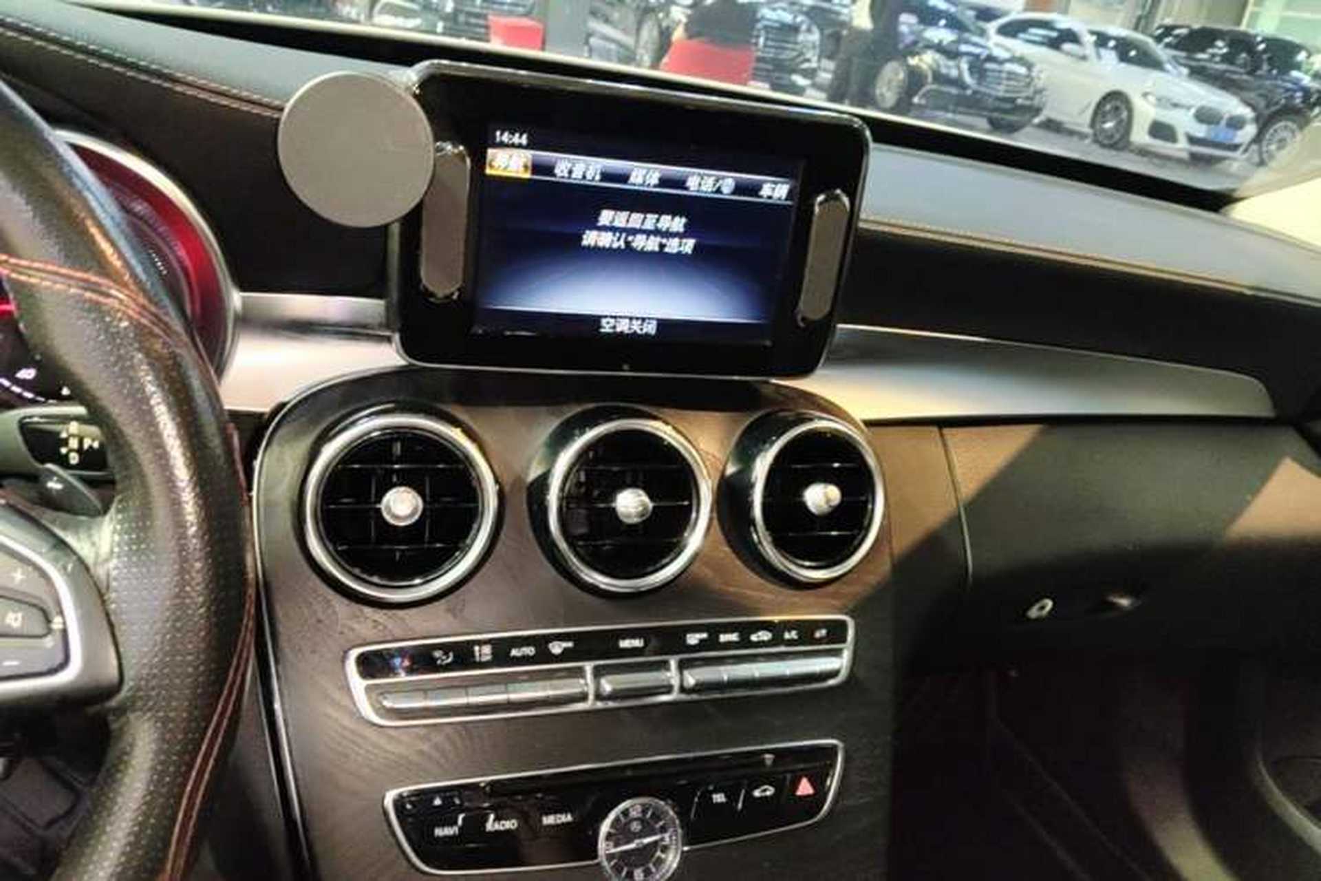 Used Mercedes-Benz C-Class 2017 C 200 L Sport Edition Audio And AC Panel