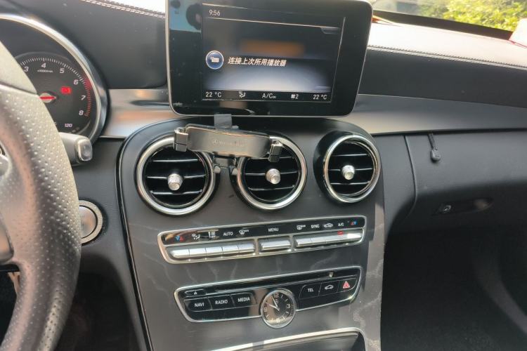 Used Mercedes-Benz C-Class 2017 Restyled C 180 L Fashion Edition Sport Version Audio And AC Panel