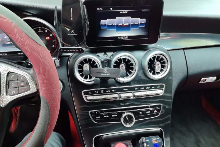 Used Mercedes-Benz C-Class 2017 C 180 Estate Audio And AC Panel