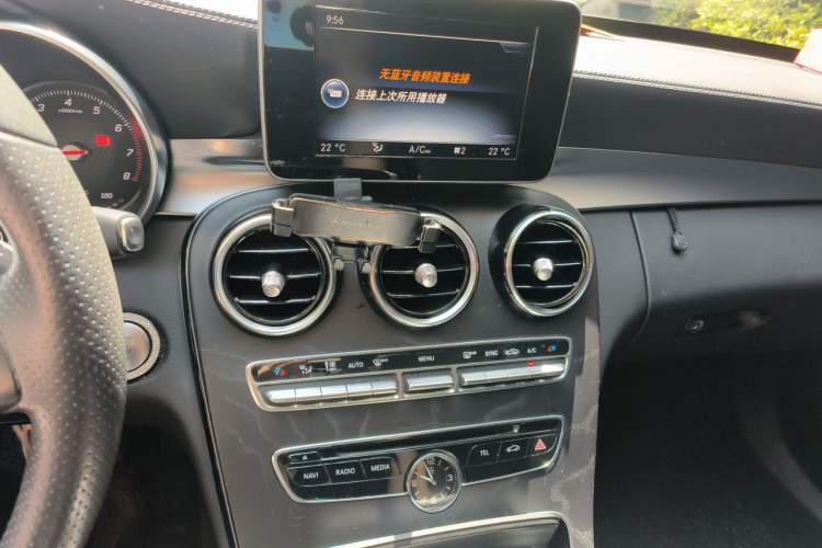Used Mercedes-Benz C-Class 2017 Restyled C 180 L Fashion Edition Sport Version Audio And AC Panel