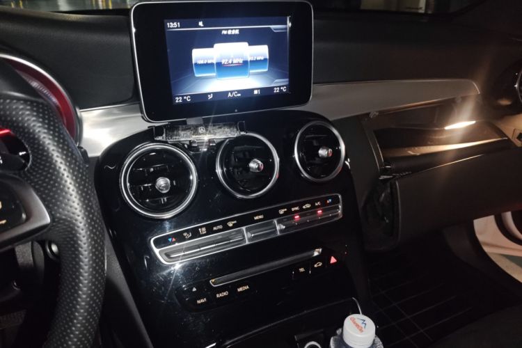 Used Mercedes-Benz C-Class 2017 C 200 Sport Edition Audio And AC Panel