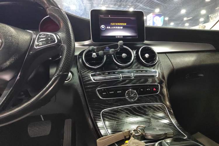 Used Mercedes-Benz C-Class 2017 C 180 L Sport Edition Audio And AC Panel