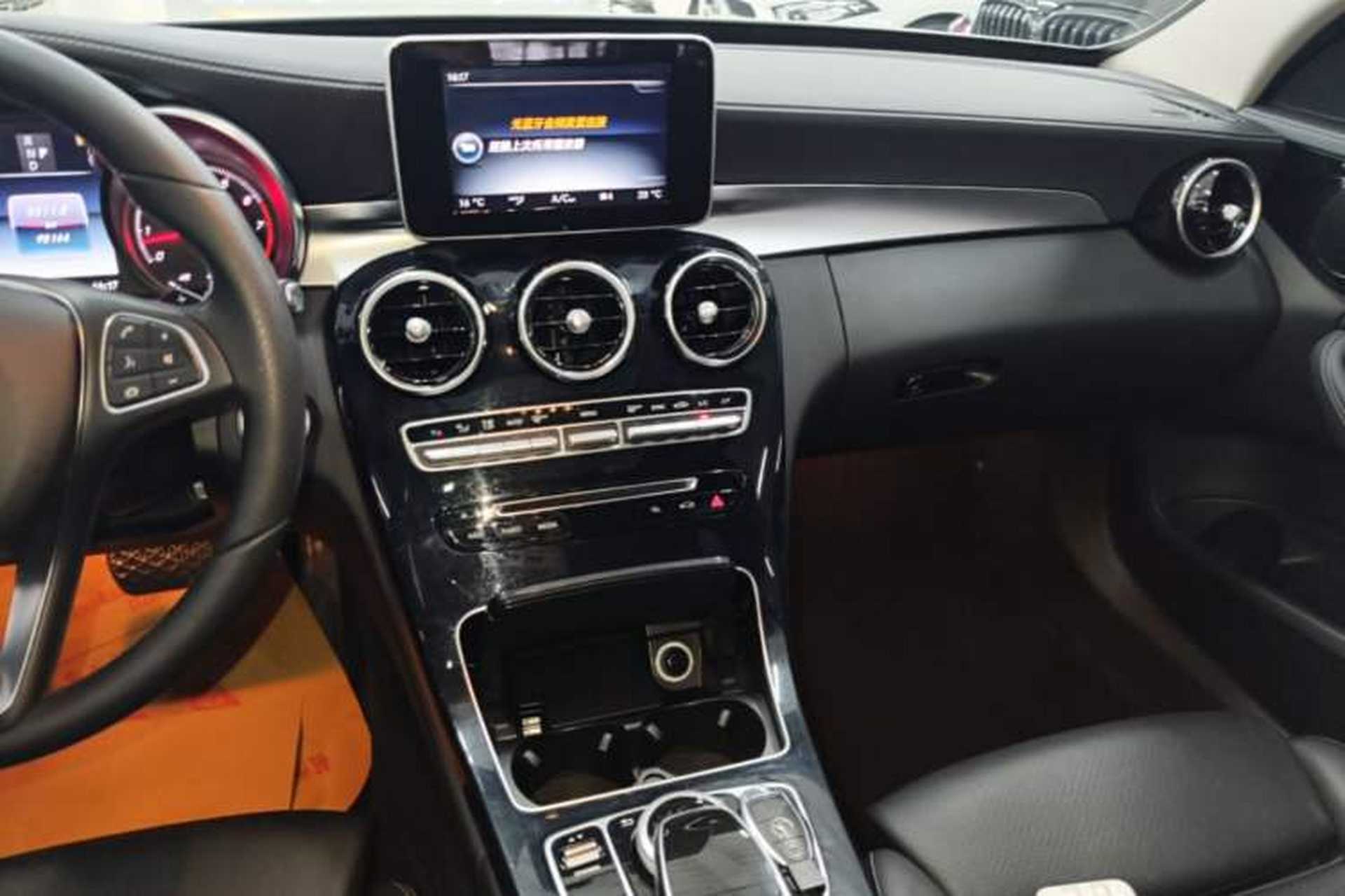 Used Mercedes-Benz C-Class 2017 Revised C 180 L Dynamic Sports Edition Audio And AC Panel