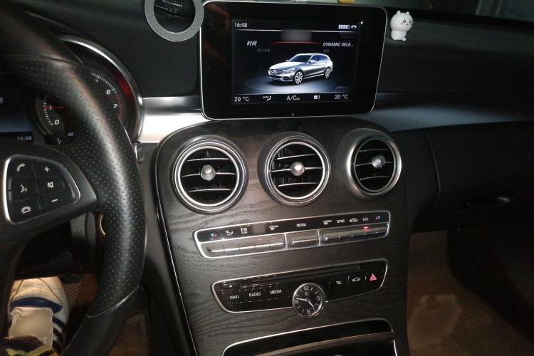 Used Mercedes-Benz C-Class 2017 Facelift C 180 Estate Audio And AC Panel
