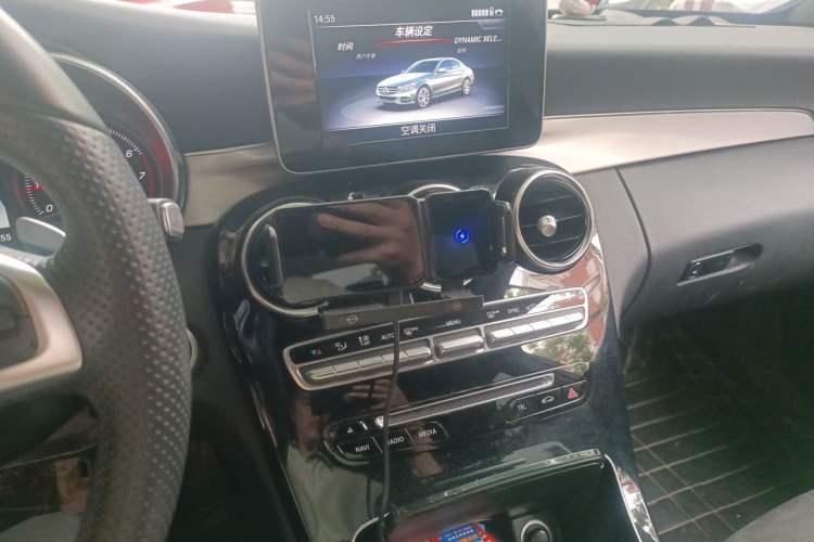 Used Mercedes-Benz C-Class 2017 Restyled C 200 Sport Edition Audio And AC Panel