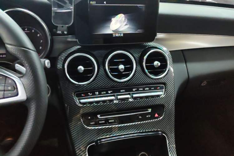 Used Mercedes-Benz C-Class 2017 Restyled C 200 Sport Edition Audio And AC Panel
