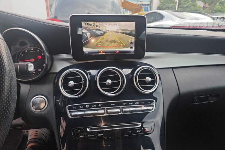 Used Mercedes-Benz C-Class 2017 C 200 Coupe Audio And AC Panel