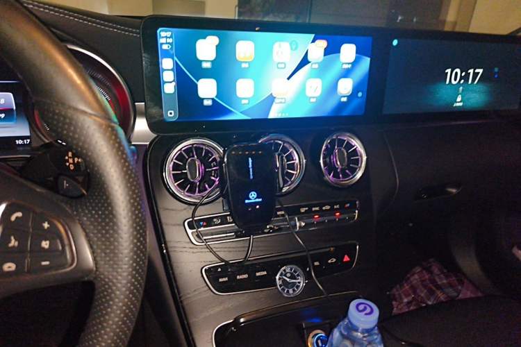 Used Mercedes-Benz C-Class 2017 C 200 L Sport Edition Audio And AC Panel