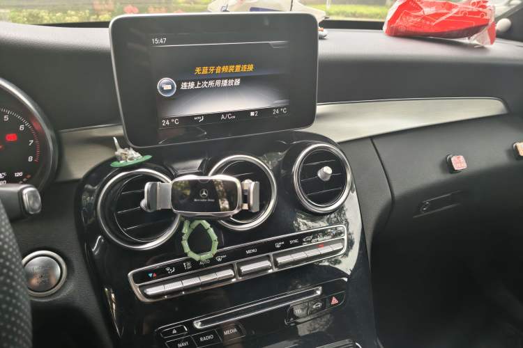 Used Mercedes-Benz C-Class 2017 Restyled C 200 Sport Edition Audio And AC Panel