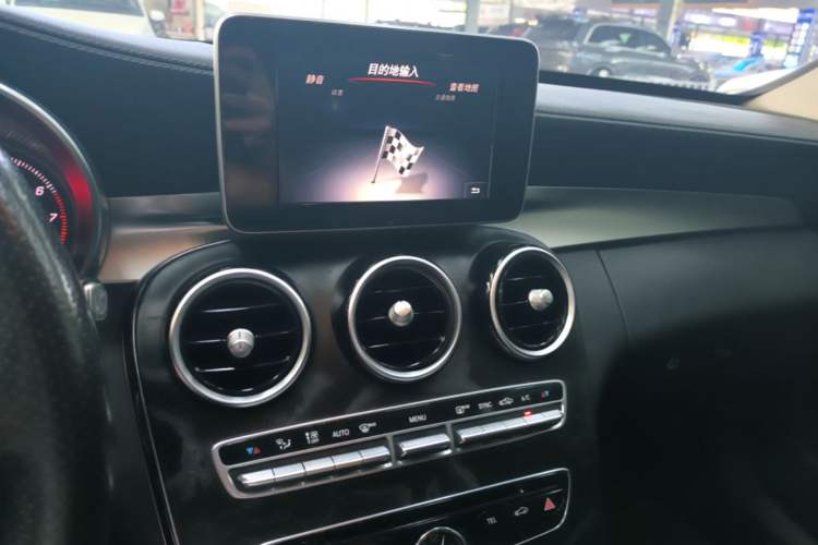 Used Mercedes-Benz C-Class 2017 Restyled C 180 L Fashion Edition Sport Version Audio And AC Panel