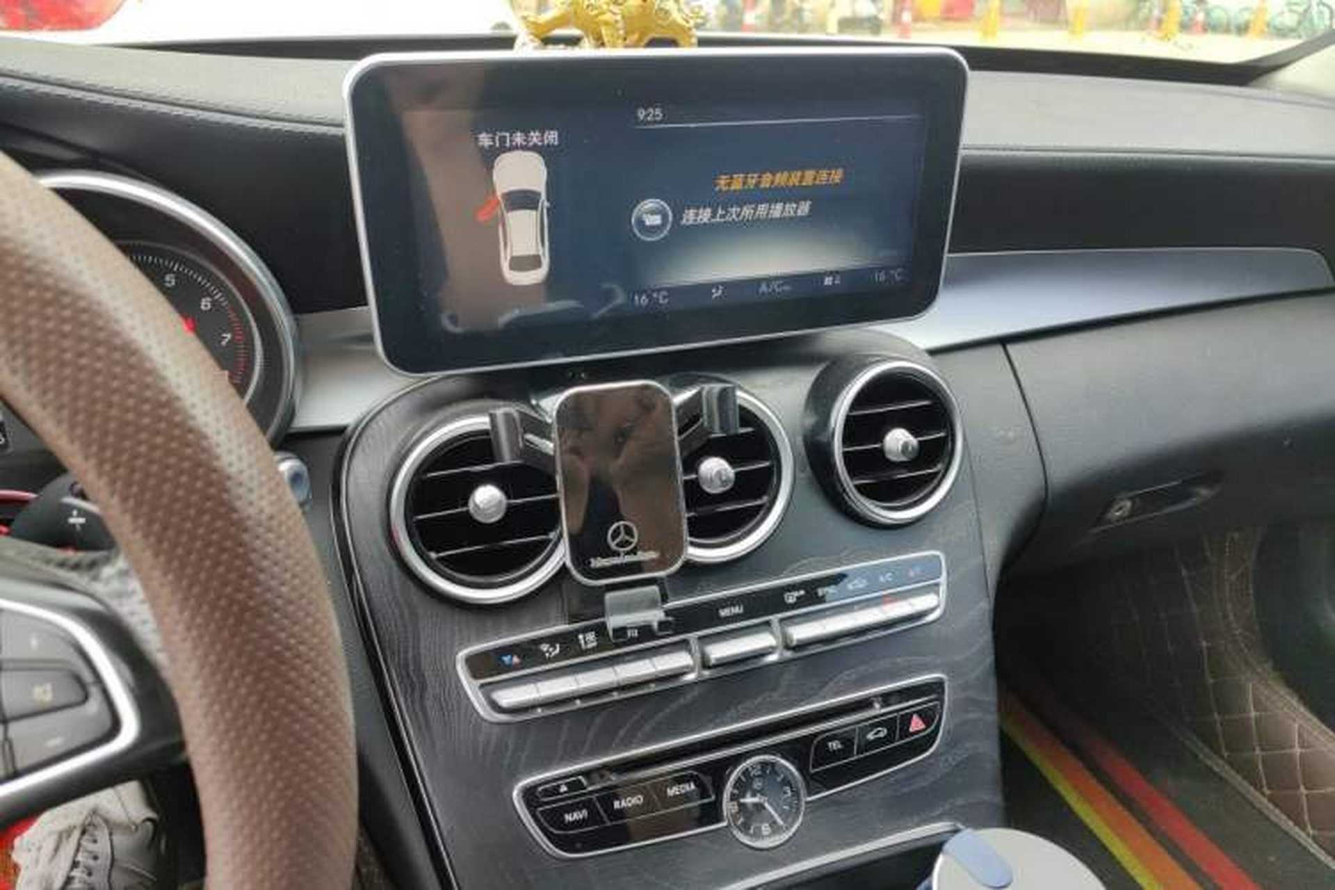 Used Mercedes-Benz C-Class 2017 C 180 L Sport Edition Audio And AC Panel