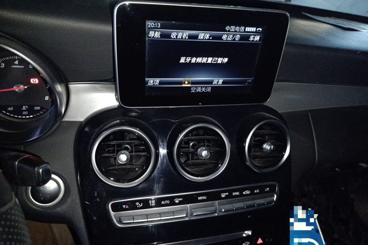 Used Mercedes-Benz C-Class 2017 Restyled C 200 Sport Edition Audio And AC Panel