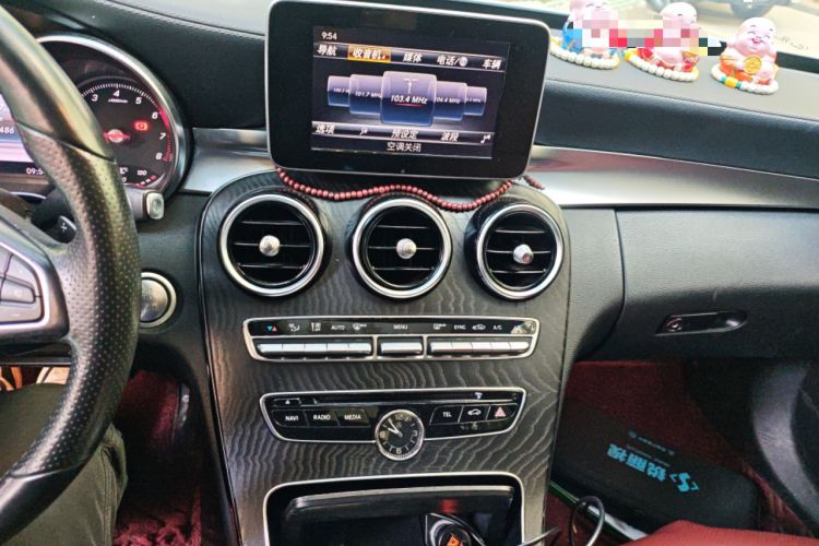 Used Mercedes-Benz C-Class 2017 C 200 L Sport Edition Audio And AC Panel