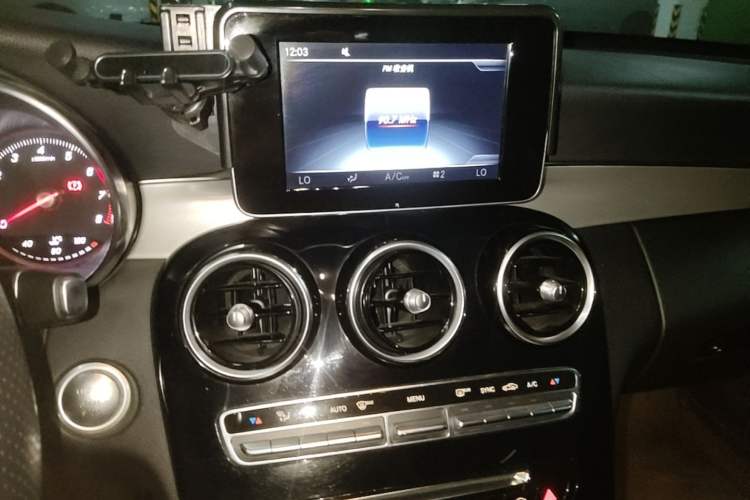 Used Mercedes-Benz C-Class 2017 Restyled C 200 Sport Edition Audio And AC Panel